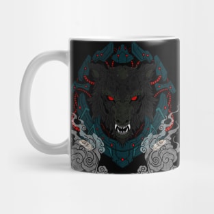 Mecha Wolf Mug